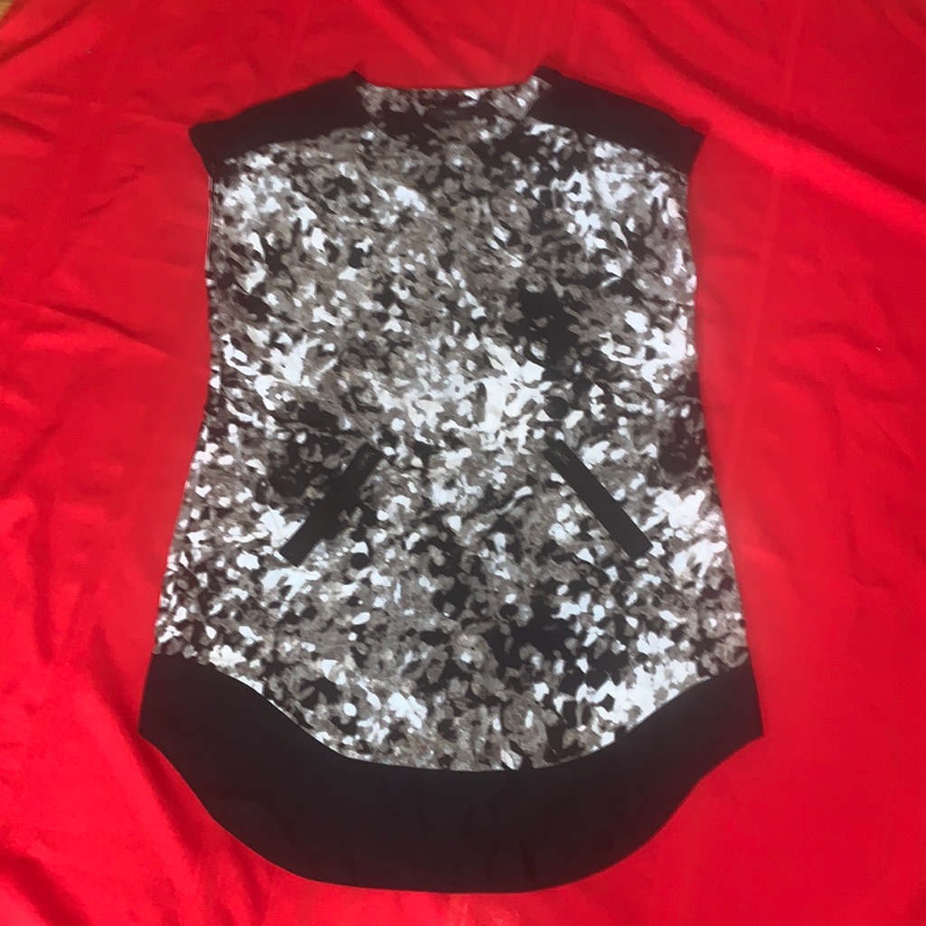 Black And White Mossimo Tunic Dress